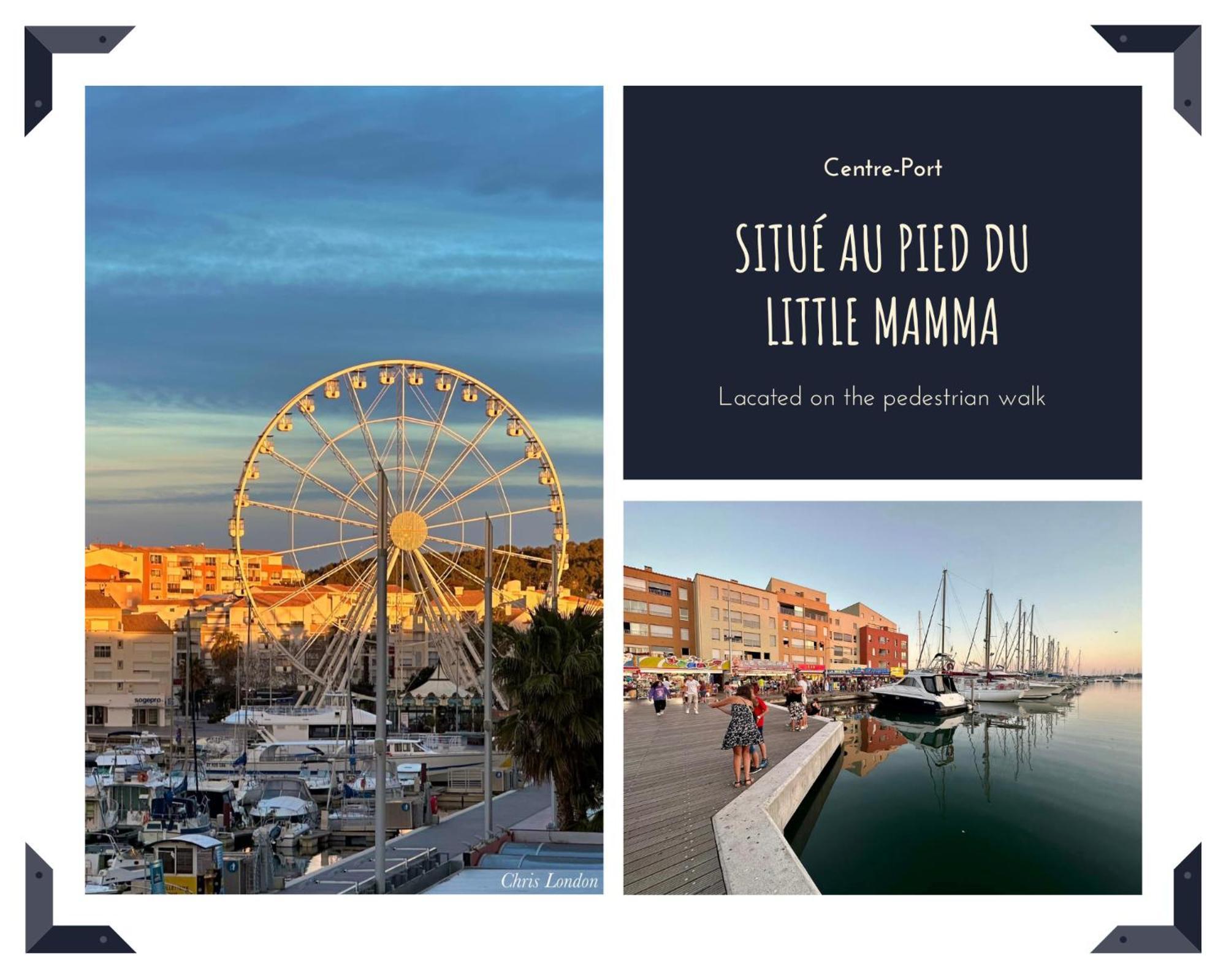 Little Mamma - 50M Du Centre Port - Menage Inclus Διαμέρισμα Agde Εξωτερικό φωτογραφία